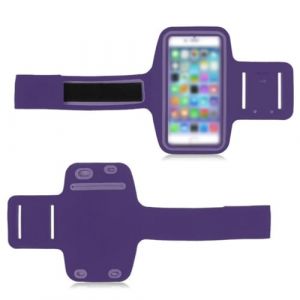 SGERUFZ Brassard Sport &Eacute;tanche pour Smartphone, Compatible iPhone 16/15/14/13/12/11, Samsung Galaxy S24/S23/S22, Huawei P60/P50, Xiaomi, pour Jogging, Cyclisme, Randonn&eacute;e (7'') (Violet) (BeanyBeng, neuf)