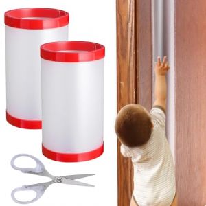 Anti Pincement Protection Doigt, 2 Pcs Anti Pince Doigt Porte, Porte Anti Pince Doigt 17x120cm, Charnière Garde Bébé Protège-Pincemen, avec Ciseaux, Anti Pincement Porte Enfant, pour École, Animaux (DING VICTORY LIMITED, neuf)