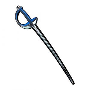 Liontouch - Fleuret d'Escrime Sportive, Bleu 3 Ans+ | Jouet en Mousse pour Enfants au Design R&eacute;aliste | Arme d'Initiation et d'Entra&icirc;nement s&ucirc;re et Ludique pour Les Jeunes Escrimeurs et Les Enfants (Model&Toymarket, neuf)
