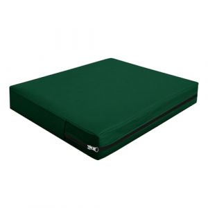 Housse Coussin Exterieur Impermeable, Housse Siège Canapé Protection Complète avec Fermeture Éclair, Amovibles Housse Assise Salon De Jardin Terrasse Caravane (Dark Green,65×65×10cm) (YUNDU, neuf)