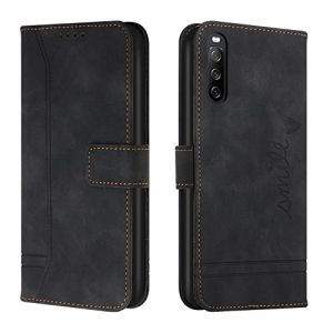 Lihondar Coque pour Sony Xperia 10 V 2023, Etui Portefeuille Sony Xperia 10 V 2023, Etui &agrave; Rabat Housse en Cuir PU avec Antichoc TPU [Magn&eacute;tique] Flip Pochette Housse pour Sony Xperia 10 V 2023 (Noir) (LiHondar, neuf)