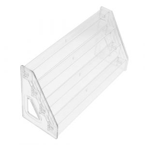 Alipis Pr&eacute;sentoir &agrave; Cartes De V&oelig;ux Acrylique 4 Niveaux Escalier Organiseur Multifonction Comptoir Maison Bureau (Calloway Pagan, neuf)