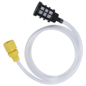 Kit complet de 1 tuyau d'arriv&eacute;e d'eau auto-amor&ccedil;ante de 5 m&egrave;tres et raccords pour diff&eacute;rents mod&egrave;les de rondelles K&auml;rcher (raccord d'aspiration de 1,5 m) (Zoego, neuf)