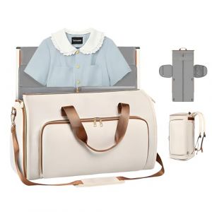 Sac de Voyage Femme Pliable - Sac de V&ecirc;tements Pliables, Duffle Travel Bag pour Les V&ecirc;tements, Haute Capacit&eacute; Costume Bagages Sac de Voyage des Femmes,Sac Weekend avec Compartiment &agrave; Chaussures (xiuxiukuajing, neuf)