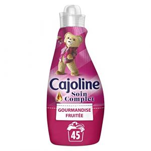 Cajoline Adoucissant Concentr&eacute; Gourmandise Fruit&eacute;e, Fra&icirc;cheur Longue Dur&eacute;e, Protection Compl&egrave;te & Douceur du linge, 45 Lavages (LoneBA, neuf)