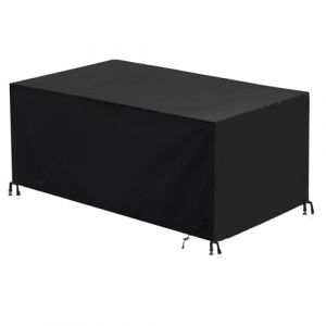 AEUUEU Housse Salon de Jardin Exterieur Impermeable 110x80x90cm/LxWxH Protection Bache Table de Jardin - Housses pour Mobilier de Jardin 600D Oxford Housses pour Tables de Jardin (Xiangchengshiyansuoshangmaoyouxiangongsi, neuf)
