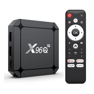 X96&lrm;&lrm;&lrm;&lrm;&lrm;&lrm;&lrm;&lrm;&lrm;&lrm;&lrm;&lrm;&lrm;&lrm;&lrm;&lrm;&lrm;&lrm;&lrm;&lrm;Q Boitier IPTV, Android 14.0, Streaming Box Android TV 4K avec Ethernet Double WiFi 6, 2GB RAM + 16GB, RK3518 Quad-Core chipset,Allwinner H313 64 Bits (SMART TV BOX, neuf)