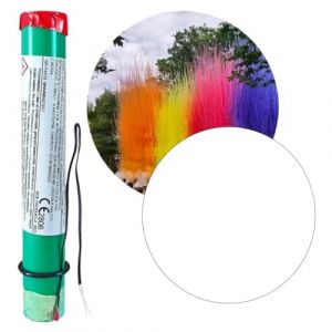 Pack Fumig&egrave;ne Diurne&reg; Blanc avec D&eacute;clencheur &Eacute;lectronique &ndash; D&eacute;clenchement &agrave; Distance &ndash; Feux d&rsquo;Artifice pour Festivit&eacute;s, Mariages, Baby Showers et &Eacute;v&eacute;nements Sp&eacute;ciaux - Categorie F1 &ndash; Zenda Club&reg; (ZENDACLUB, neuf)