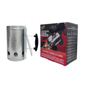 PROF - Cheminée d'Allumage pour Barbecue, 17cm, Aluminium, Allumage Rapide (MARKETSHOP20, neuf)