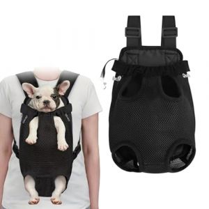EIHI 1 Pi&egrave;ce Sac &agrave; Dos R&eacute;glable pour Chiens, Sac &agrave; Dos de Transporteur Ventral Poitrine, pour Animal de Compagnie, pour Chien Chat Randonn&eacute;e Ext&eacute;rieur (EIHI, neuf)