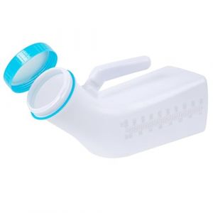 testyu 1000 ML Urinoir Portable, Réutilisable Urinoir Bouteille D'urine Etanche pour Voiture Embouteillage Camping Randonnée Outdoor (testyu, neuf)