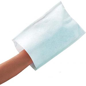 300 Gants de Toilette Jetables Ultra Doux - Non Tissés Molletonnés - Soins Médicaux et Hygiène - Blanc - Le Pro du Médical (Le Partenaire Médical, neuf)