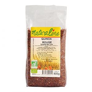 NATURALINE - Quinoa Rouge Bio 500G - Lot De 3 - Vendu Par Lot (AbcMarket, neuf)