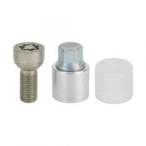 RATCHROLL Kit De Boulons De Verrouillage De Roue Avec &Eacute;crou Pour Audi A4L A5 A6L Q2L Q3 Q5 Q7 A8 Type N Cl&eacute; De D&eacute;montage D'&Eacute;crou Antivol 1 Ensemble (RATCHROLL, neuf)