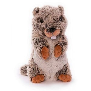 Inware 7588 - Doudou marmotte Marmi, 16 cm, Beige chin&eacute;, Doudou (get2trade, neuf)