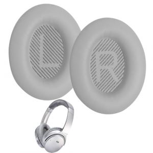 Coussinets d'oreille de Remplacement pour Bose Quiet Comfort 35 II Casque Circum-aural, Coussin Casque, Cuir Protéiné Mousse Coussin pour Bose Quiet Comfort 15 QC15 QC25 QC35 Ae2 Ae2w Ae2i (FuQuSheng, neuf)