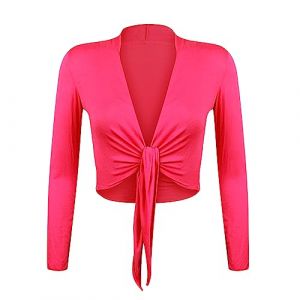 Glamexx24 Bol&eacute;ro Femme, Cardigan Manches Longues Veste Chic et &Eacute;l&eacute;gante Top Bol&eacute;ro Haussement Adapt&eacute; aux Voyages et &Agrave; La Vie Quotidienne (Glamexx24&reg;, neuf)