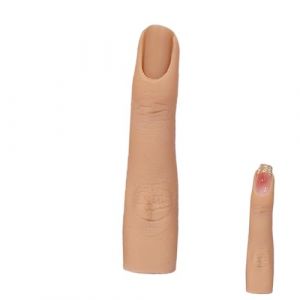 Doigt D'entraînement Des Ongles - Pratiquez La Main Pour Les Ongles En Acrylique, Faux Doigt D'ongle | Tool À Doigt De Pratique De Manucure Flexible, Doigt D'art Nail Réutilisable Pour Ongles En Gel, (betsnadar, neuf)