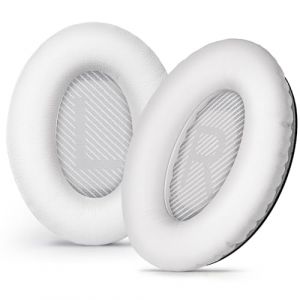 De Remplacement Coussinets d'oreille Coussins pour Bose QuietComfort QC 35 35ii QC-35 QC-35ii Casque (Blanc) (Aurivor EU Storefront, neuf)