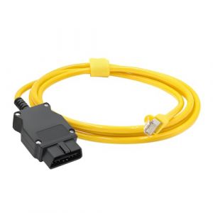CGEAMDY C&acirc;ble Ethernet ENET OBD, C&acirc;ble Ethernet OBD Rj45 ENET OBD, pour Codage D'Interface Compatible F-Series, Interface De Diagnostic C&acirc;ble D'Extension R&eacute;seau, Interface pour Diagnostic Et Codage (CGE Auto, neuf)