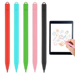Quesuc 5 Pi&egrave;ces Stylo De Remplacement Pour Ardoise &Agrave; &Eacute;criture Lcd Stylo Magn&eacute;tique Pour Enfants, Ardoise &Agrave; Dessin Et Nintendo 2Ds Xl En Plastique Multicolore 12 Cm De Lon (Quesuc EU, neuf)