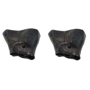 Lot de 2 chambres à air 20 x 10,00-8 TR13 - Taille 20 x 10-8 - 20 x 10,00-8 - Tube intérieur avec valve droite en caoutchouc - Convient pour tondeuse autoportée, quad, tracteur, tondeuse à gazon, ATV (INTER TYRES, neuf)