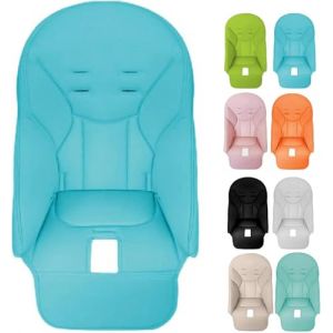 Coussin Chaise Haute Bebe, Housse Chaise Haute Bebe En Cuir PU, Coussin De Chaise Salle À Manger Respirant Souple, Housse Chaise Haute Pour Bébé Pour Peg-Perego,Siesta Zero3,Baoneos,Kosmics Jané (yumksn, neuf)