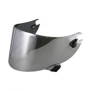 Visiere Casque Moto pour Shark Race R Pro GP Speed R Race-R Pro GP,Visi&egrave;re de Casque,Remplacement de Visi&egrave;re de Lentille de Casque de Bouclier de Vent de Moto pour Le Casque int&eacute;gral (Argent) (VCOROS EU, neuf)