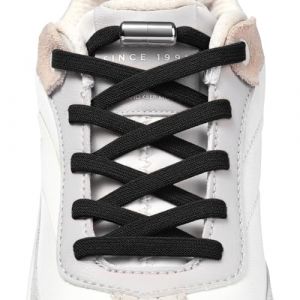 Handshop 2 Paires Lacets Elastique pour Enfants et Adultes, Lacets Sans Noeuds pour Baskets, Chaussures de Course, Chaussures de Sport Noir 125cm (XTXIN, neuf)