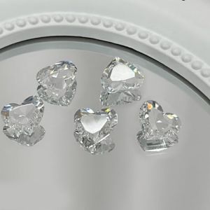 Lot de 5 faux ongles pointus en diamant 3D cristal bijoux manucure d&eacute;coration d'ongles accrocheur d&eacute;corations d'ongles (Wanfor, neuf)