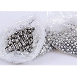 Bille d'acier de haute pr&eacute;cision 4 4,4 4,45 4,5 4,7 5 5,3 5,5 5,9 6 Bille d'acier standard de 6,03 mm-Haute pr&eacute;cision 5,95 mm / 500 comprim&eacute;s (yonghezhen, neuf)