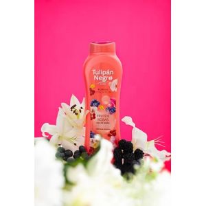 Tulipe Noire - Gel De Bain Hydratant Fruits Roses 650 ml | Parfum Floral Permanent | Soin Du Corps Quotidien (LTM SHOP, neuf)