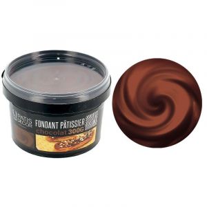 Fondant p&acirc;tissier chocolat 300 g (CERF DELLIER, neuf)
