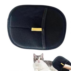 Gants de toilettage pour animaux de compagnie – de toilettage pour chat | Gants pour chat | Gants d'élimination statique des poils d'animaux | de toilettage doux | Gants de massage pour (caiqun, neuf)