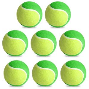 SI SEN Lot de 8 Balles de Tennis, Balle de Tennis pour D&eacute;butants, Enfants et Chien, R&eacute;duction de Pression 25%, Vert (SI SEN, neuf)