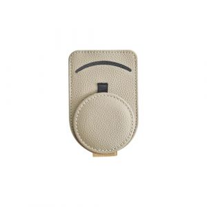 upbeat Porte Lunettes pour Voiture, Magnétique Support Lunettes Voiture, Leather Multifunctional Organisateur Voiture, Clip de Support de Lunettes de Soleil, Pare Soleil Voiture Accessory Clip (upbeat888, neuf)
