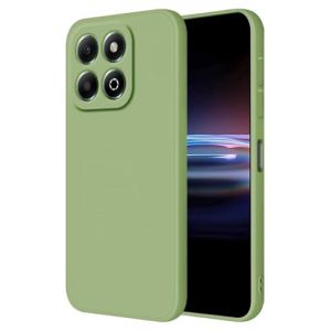 HONLEN Coque pour Honor 200 Smart/Honor X7C Protection &Eacute;tui, (6.8" inches) Liquide TPU Silicone Case Anti Rayures Ultra Mince Souple Cover en Silicone Vert Matcha (HONLEN, neuf)