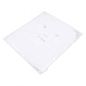 Housoutil Tissu Facial Pr&eacute;d&eacute;coup&eacute; Jetable 100 Feuilles 25&times;30 CM en Coton pour Soins du Visage en Salon de Beaut&eacute; Masque Fin pour P&eacute;n&eacute;tration Profonde Accessoires de Beaut&eacute; Professionnels (Entertainment First, neuf)