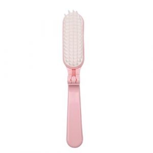Brosse de massage pliable en peigne pliable Petit sac à cheveux Petit sac de massage de déguisement de voyage Sac peigne (SLonguo, neuf)