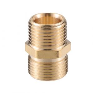 VekAuto Connecteur pour Nettoyeur Haute Pression, Adaptateur M22x1.5 vers G1/2" M&acirc;le en Laiton pour Tuyau de Raccordement Universel pour Nettoyeur Haute Pression, Couleur Cuivre en Laiton (AUTOFIND, neuf)