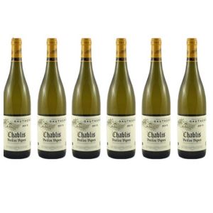 Chablis "vieille vignes" Bourgogne 2023, Blanc chardonnay, domaine Gautheron, 6 x 75 cl. (VINACCUS, neuf)