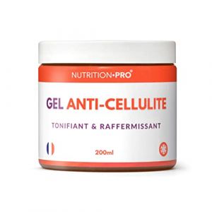 Gel anti-cellulite - 200ml | Cryo | Effet Chaud/Froid | Tonifiant et raffermissant | Réduction cellulite & peau d'orange | Non collant / Non gras | Fabriqué en France | Nutrition pro (Nutrition•pro, neuf)
