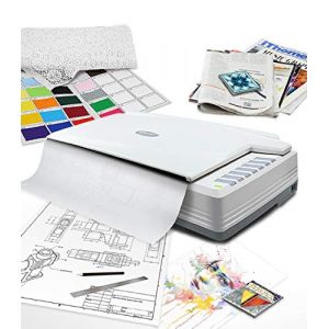 Plustek OpticPro A320E Scanner Plat avec capteur CCD A3, Zone de num&eacute;risation de 30,5 x 45,6 cm, Vitesse de 7,8 Secondes, Compatible Windows, Mac, ICA et Twain. (Escaneronline, neuf)