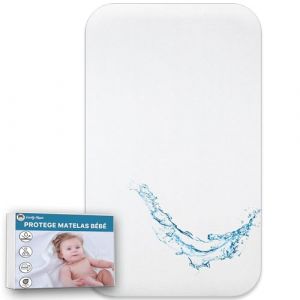 Lovely Hippo Al&egrave;se Cododo 100% Imperm&eacute;able - Oeko-Tex - Prot&egrave;ge Matelas Absorbant et Respirant pour B&eacute;b&eacute; - sans Traitement et Imperm&eacute;able (55 x 90 cm) (VRC Products France, neuf)
