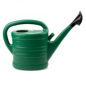 Arrosoir 10 l | 8 L | 5 L | 3 L | 2 L | 1 L | 0,9 l - Arrosoir de jardin pour fleurs de jardin - 2 couleurs : bleu/vert/rouge/jaune/rose (vert, 8 l) (SeventeenL, neuf)