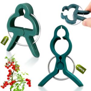 Lot de 30 pinces &agrave; plantes pour plantes grimpantes, tuteurs d'int&eacute;rieur, supports pour plantes grimpantes, pinces pour tomates, roses, concombres, pinces &agrave; plantes solides de qualit&eacute; sup&eacute;rieure (ZZCLHLC-EU, neuf)