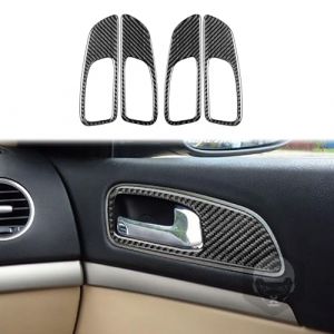 Rev&ecirc;tement adh&eacute;sif pour cadre en fibre de carbone, accessoire d&eacute;coratif compatible avec Alfa Romeo 159 2005-2012 (Classic, poign&eacute;e de porte 11) (XIAOJUZI2023, neuf)