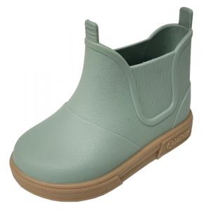 Boatilus BabyBeatly, bottes de pluie unisex pour enfants, 100% imperm&eacute;ables PASTEL GREEN/BEIGE TAILLE 22 (BOATILUS, neuf)