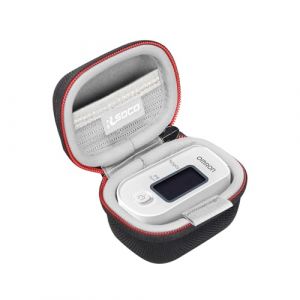RLSOCO Étui pour Beurer PO 30 Oxymètre de pouls & pour Braun YK-81CEU Oxymètre de pouls & pour Berrcom AOJ-70C Oxymétre de Doigt & pour Pulox PO-200 Solo Oxymètre de pouls et Plus (Étui Uniquement) (ChangTek EU, neuf)