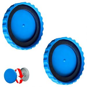 RAZKEF 2 Pièces Bouchon d'Hiver pour Piscine,Accessoires Bouchon de Piscine avec Joints Adaptés,Set de Fermeture Hivernale pour Piscines Intex et Bestway, Bouchon d'Hiver pour Piscine (iukone, neuf)